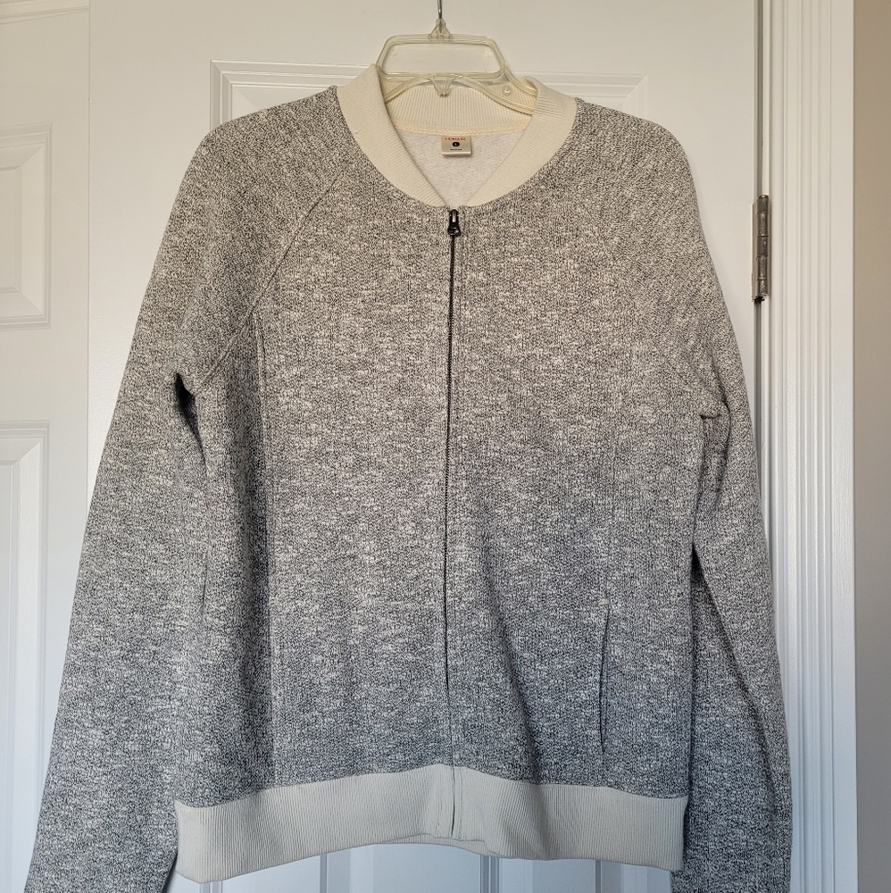 Homage zip up sweatshirt jacket